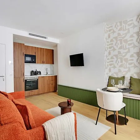 Modern Studio With Ac - 2p - Sacre Coeur Parigi
